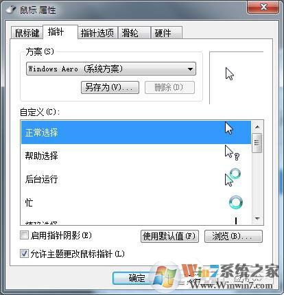 Win7鼠標設(shè)置在哪里？Win7如何設(shè)置鼠標