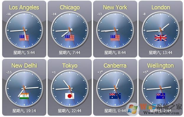 sharp world clock v8.7.0（桌面世界時(shí)鐘）綠色版完美注冊(cè)