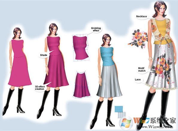 3D Fashion Design System（3D服裝設(shè)計系統(tǒng)）v5.2綠色中文版