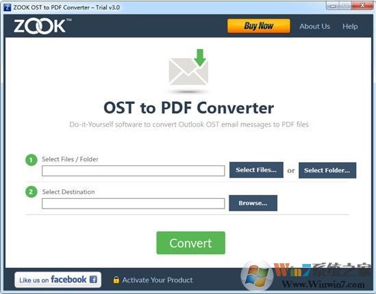 OST轉(zhuǎn)PDF工具_ZOOK OST to PDF Converter v3.0破解版