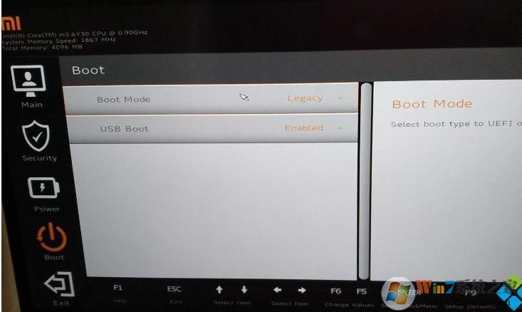 小米筆記本裝Win7 BIOS設(shè)置+U盤啟動(dòng)教程
