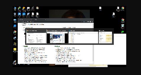 Win10設置使用Alt+Tab時自動隱藏已經(jīng)打開的項目,只顯示桌面