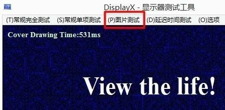 DisplayX屏幕測(cè)試軟件_DisplayX v1.2顯示器測(cè)試工具