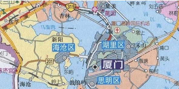 廈門地圖下載_廈門市地圖高清版v2020(可放大縮小)