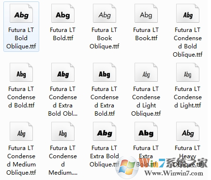 futura字體下載