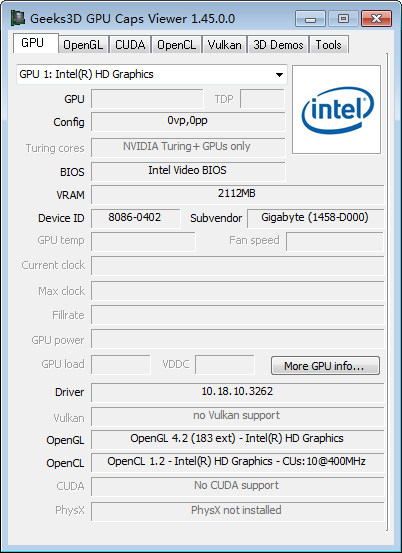 GPU Caps Viewer(顯卡檢測工具)