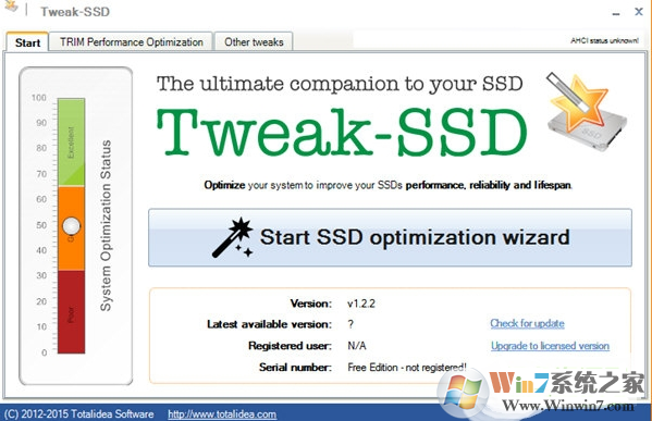 Tweak-SSD固態(tài)硬盤優(yōu)化工具 V1.2.0漢化安裝版