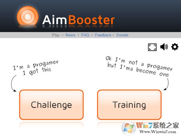 AimBooster鼠標點擊練習軟件(射擊精準度練習工具) V1.0綠色版