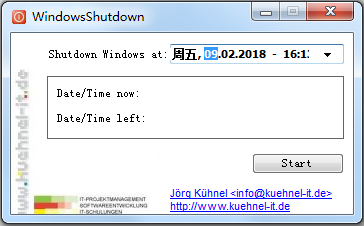 WindowsShutdown電腦定時關機軟件 綠色版