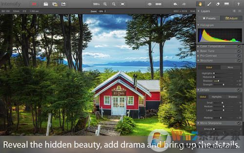 Intensify For Mac圖片后期處理工具 V1.0.4官方正式版