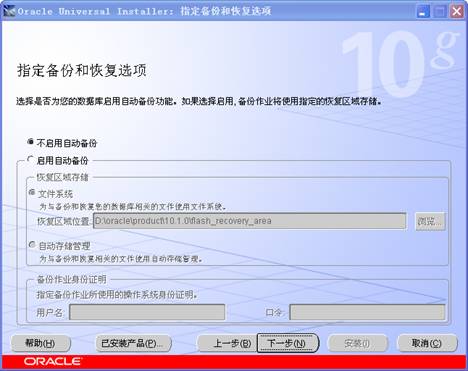 oracle 10g軟件