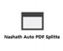 Nashath Auto PDF Splitter(PDF分割軟件)