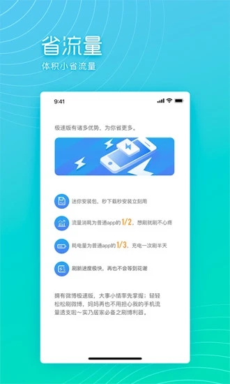 新浪微博極速版APP