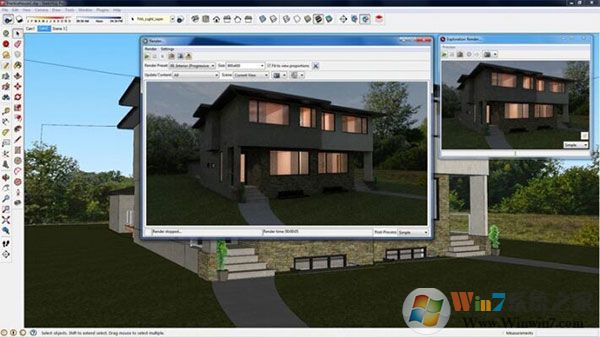 SketchUp照片級渲染器插件