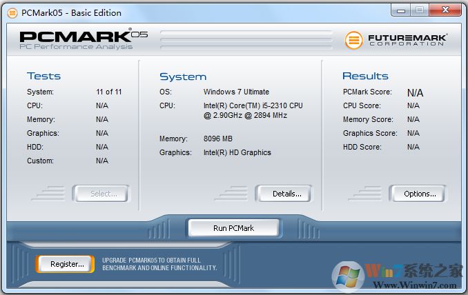 PCMark 7(硬件性能測(cè)試工具)