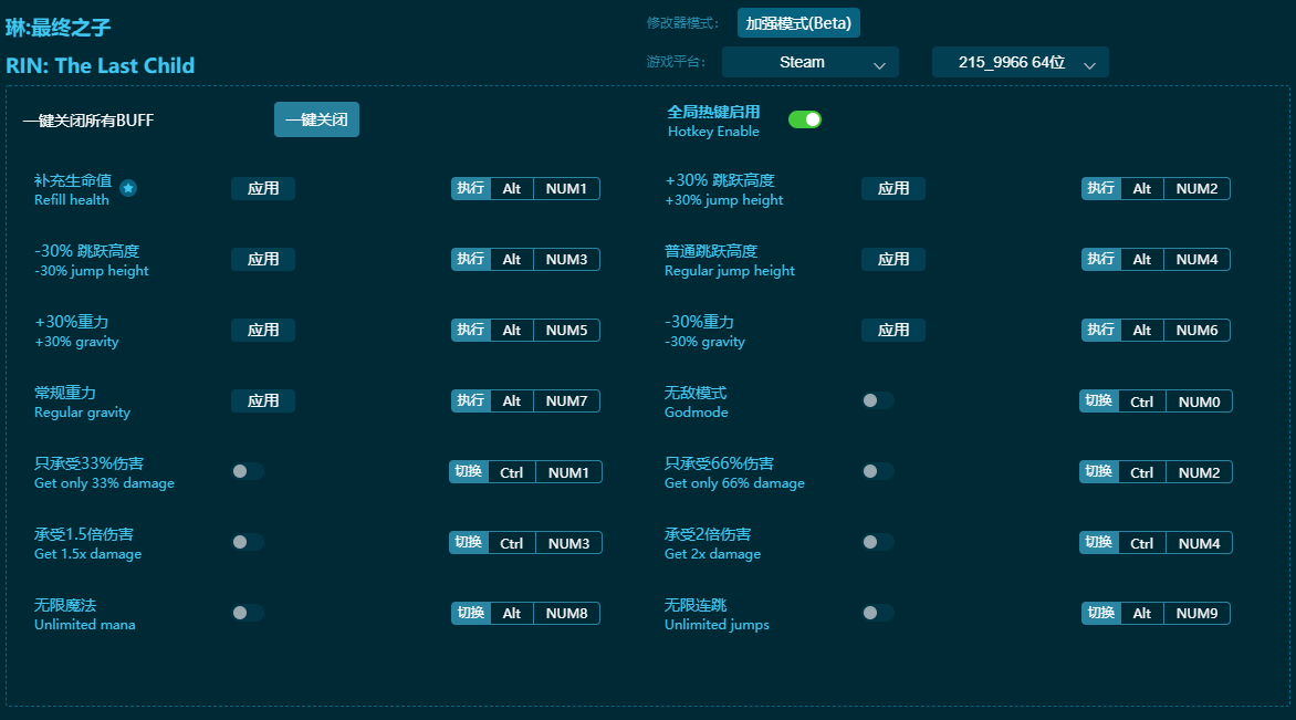 琳最終之子十四項修改器 v2024最新版