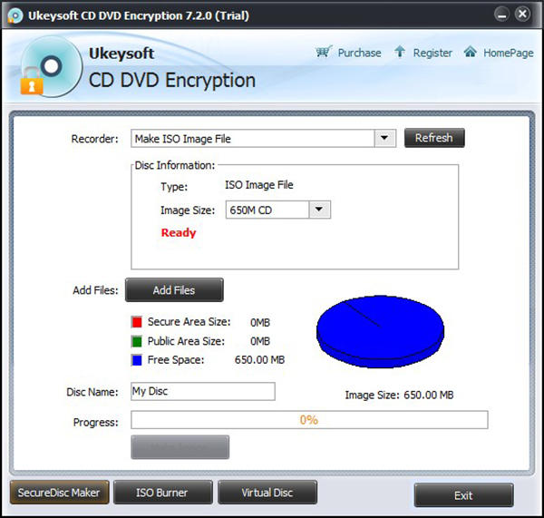 UkeySoft CD DVD Encryption(光盤(pán)加密工具)