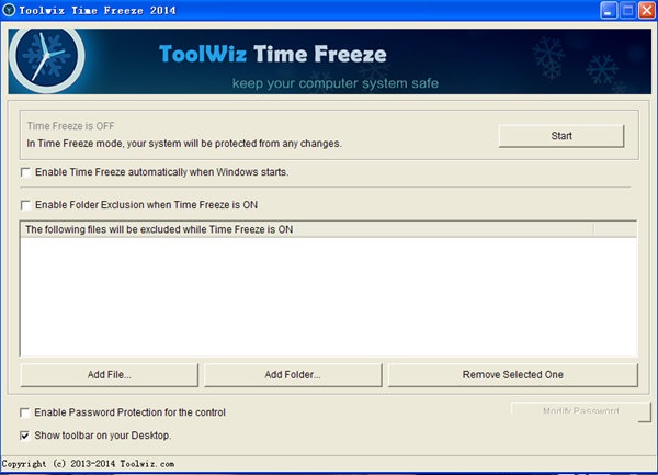 Toolwiz Time Freeze個人版