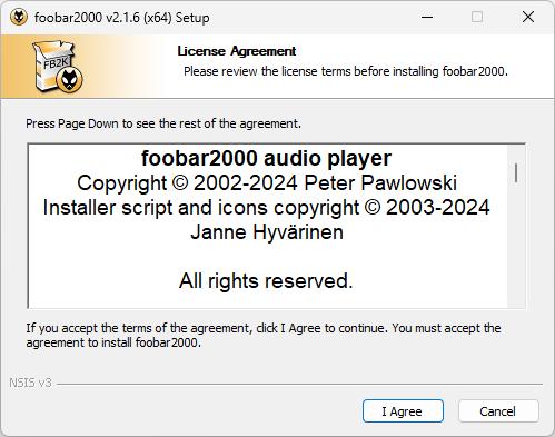 foobar2000(音頻播放)