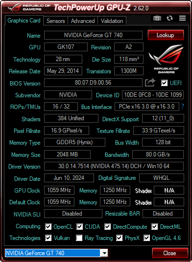 GPU-Z(ROG主題)