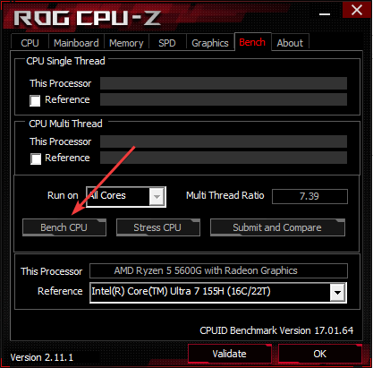 CPU-Z(處理器測試)