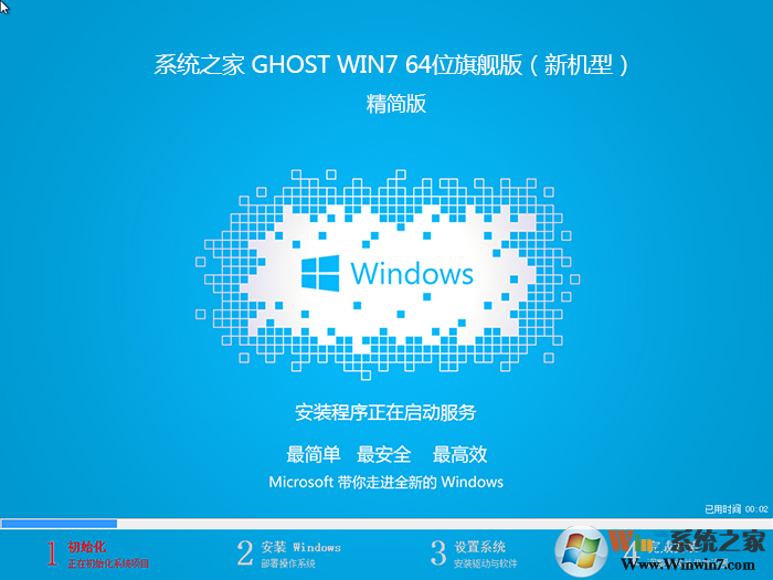 GHOST WIN7 64位官網(wǎng)版下載安裝|系統(tǒng)之家WIN7 64位(新機(jī)型)精簡(jiǎn)版ISO鏡像